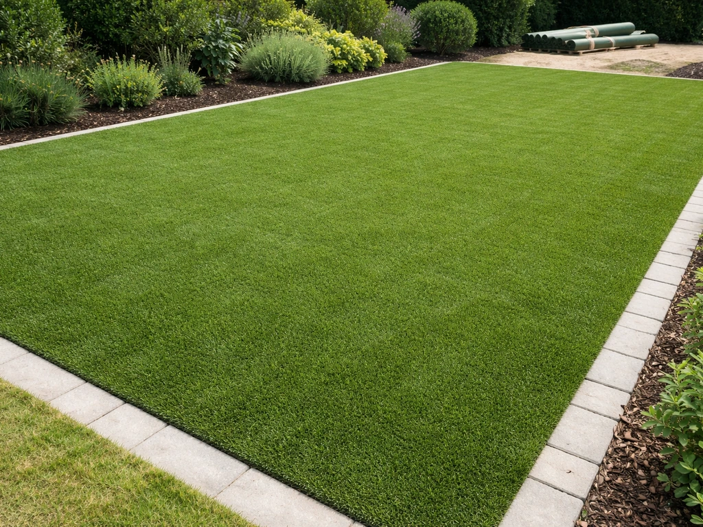 Pose faux gazon : guide pas à pas pour jardin en France