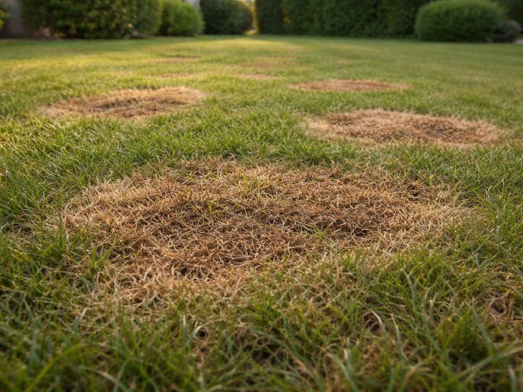 Champignon brun du gazon : reconnaître et traiter vite